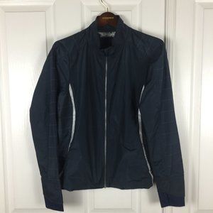 Athleta Medium Reflective Run On Windbreaker